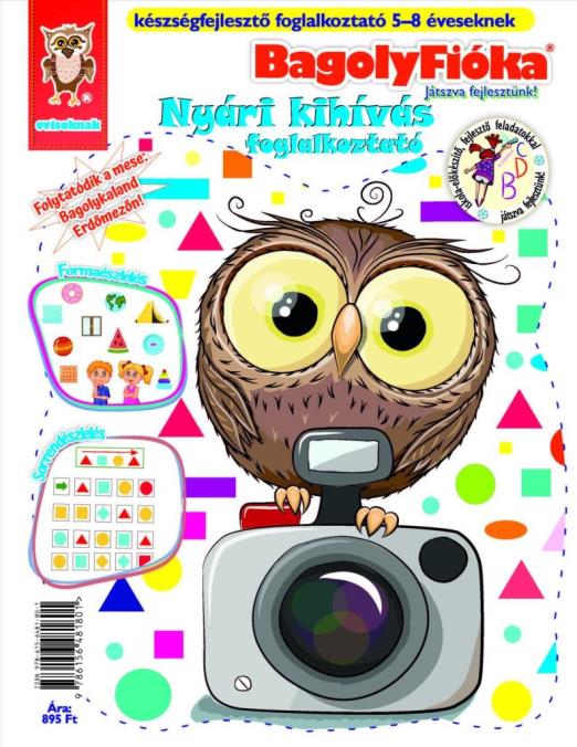 BAGOLYFIÓKA - NYÁRI KIHÍVÁS FOGLALKOZTATÓ