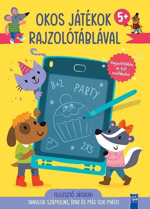 OKOS JÁTÉKOK RAJZOLÓTÁBLÁVAL (5+) - TANULOK SZÁMOLNI, ÍRNI ÉS MÉG SOK MÁS!