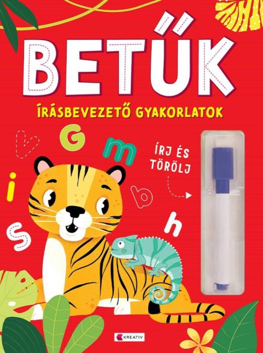 BETŰK - ÍRÁSBEVEZETŐ GYAKORLATOK (ÍRJ ÉS TÖRÖLJ)