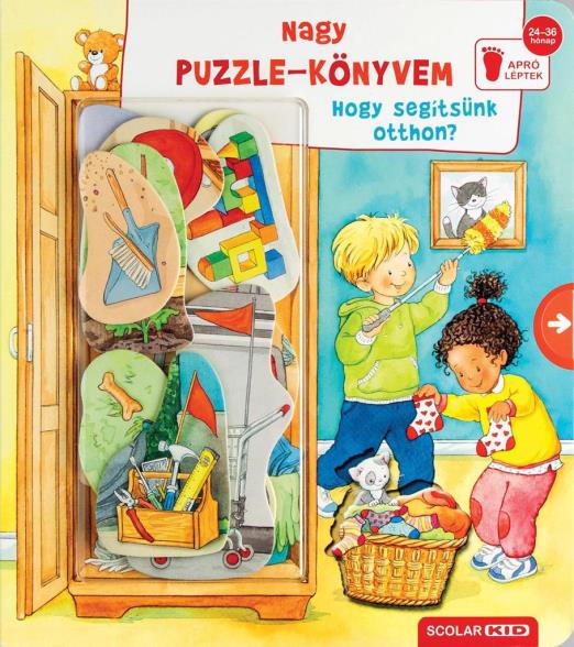 NAGY PUZZLE-KÖNYVEM - HOGY SEGÍTSÜNK OTTHON?