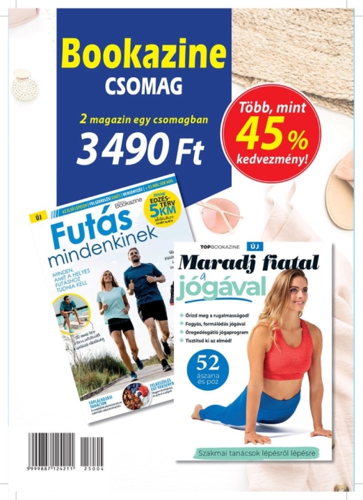 BOOKAZINE CSOMAG: TREND BOOKAZINE 22/4: FUTÁS MINDENKINEK + TOP BOOKAZINE 24/3:
