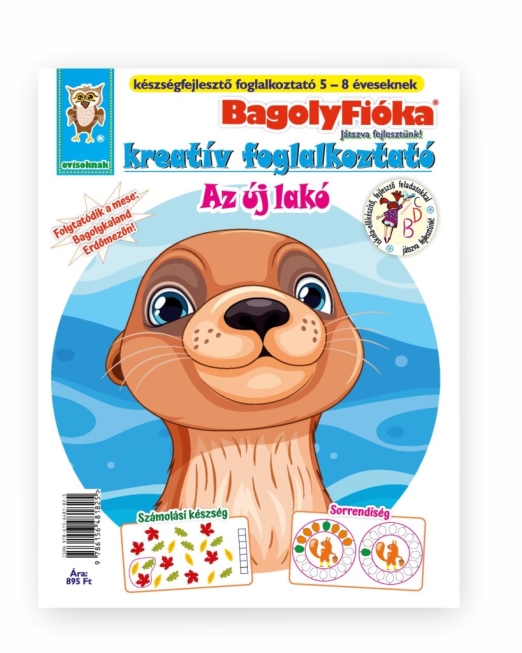 BAGOLYFIÓKA KREATÍV FOGLALKOZTATÓ FÜZET - AZ ÚJ LAKÓ