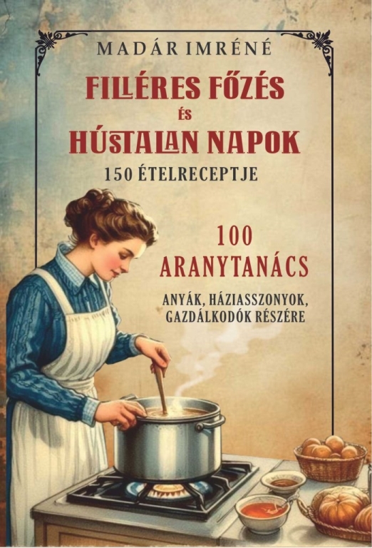 FILLÉRES FŐZÉS ÉS HÚSTALAN NAPOK - 150 ÉTELRECEPTJE ( 100 ARANYTANÁCS)