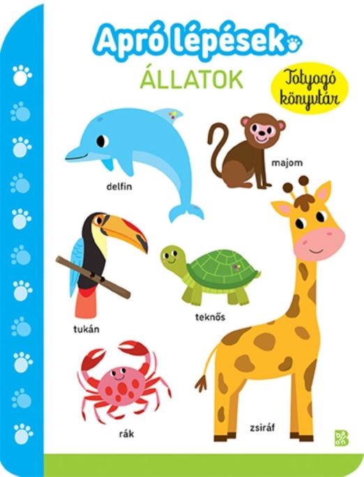 APRÓ LÉPÉSEK - ÁLLATOK - TOTYOGÓ KÖNYVTÁR