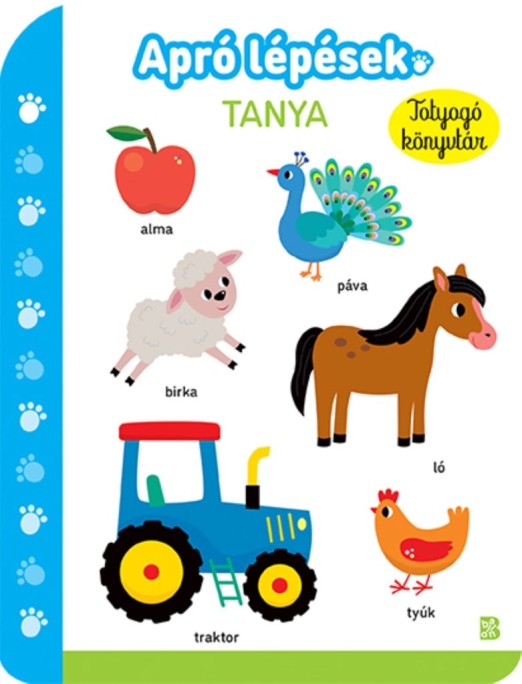 APRÓ LÉPÉSEK - TANYA - TOTYOGÓ KÖNYVTÁR
