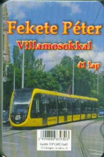 FEKETE PÉTER VILLAMOSOKKAL KÁRTYA (41 LAP)