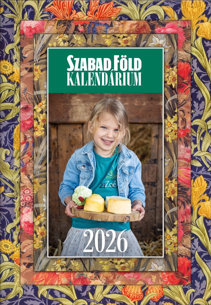 SZABAD FÖLD KALENDÁRIUM 2026 +AJÁNDÉK NAPTÁR