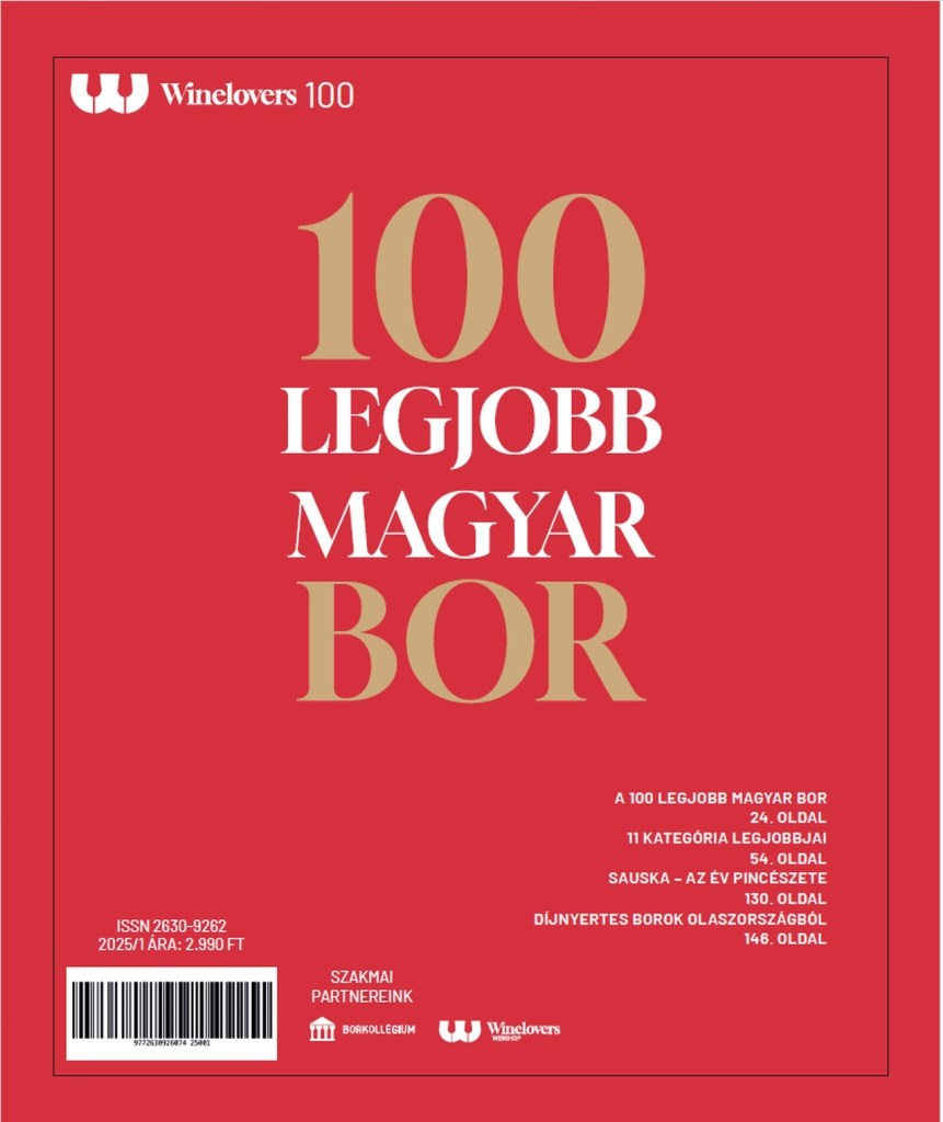 A 100 LEGJOBB MAGYAR BOR 2025 - WINELOVERS 100