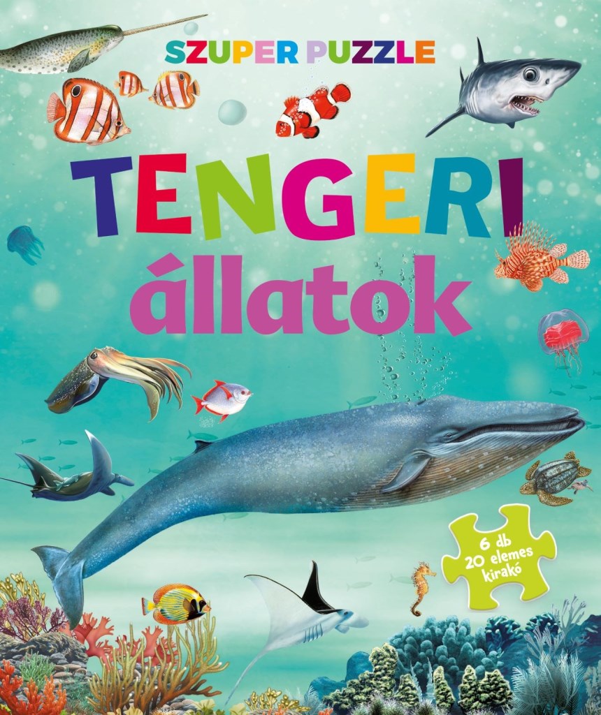 TENGERI ÁLLATOK - SZUPER PUZZLE
