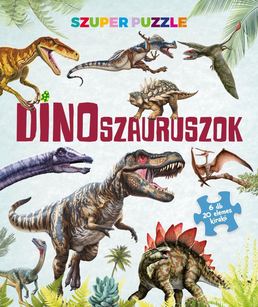 DINOSZAURUSZOK - SZUPER PUZZLE