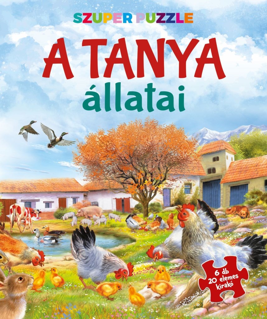 A TANYA ÁLLATAI - SZUPER PUZZLE