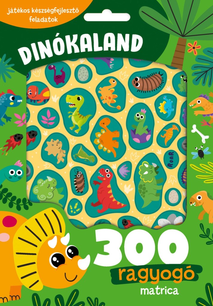 DINÓKALAND - 300 RAGYOGÓ MATRICÁVAL