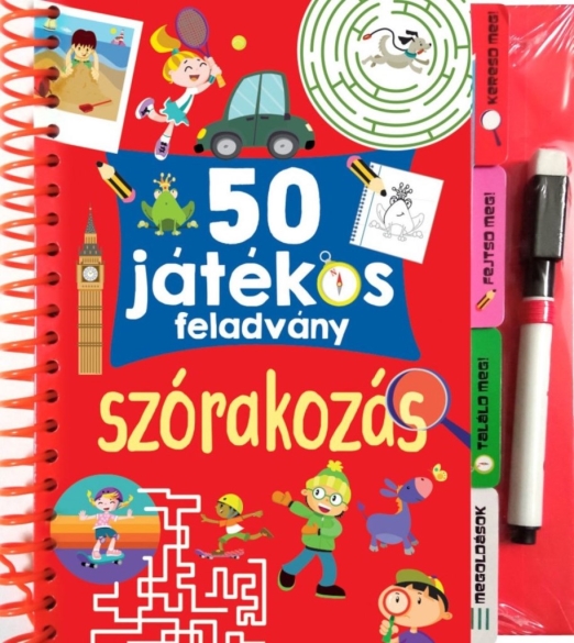 50 JÁTÉKOS FELADVÁNY - SZÓRAKOZÁS