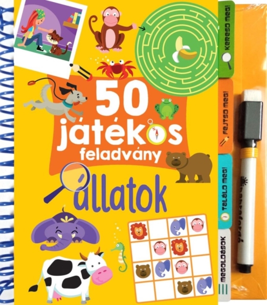 50 JÁTÉKOS FELADVÁNY - ÁLLATOK
