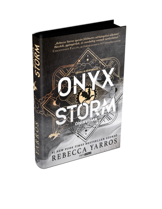 ONYX STORM - ÓNIXVIHAR - KÖTÖTT - ÉLFESTETT