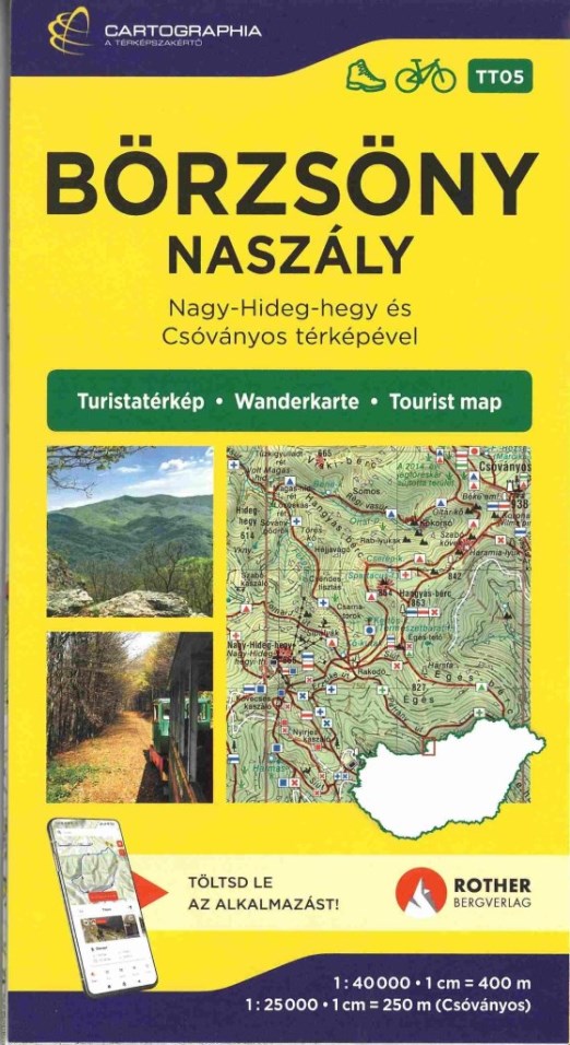 BÖRZSÖNY-NASZÁLY TURISTATÉRKÉP (TT05)