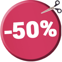 50% kedvezmény