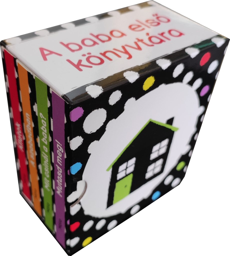 A BABA ELSŐ KÖNYVTÁRA (4 DB KIS KÖNYV)