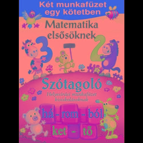 MATEMATIKA ELSŐSÖKNEK - SZÓTAGOLÓ (KÉT MUNKAFÜZET EGY KÖTETBEN)