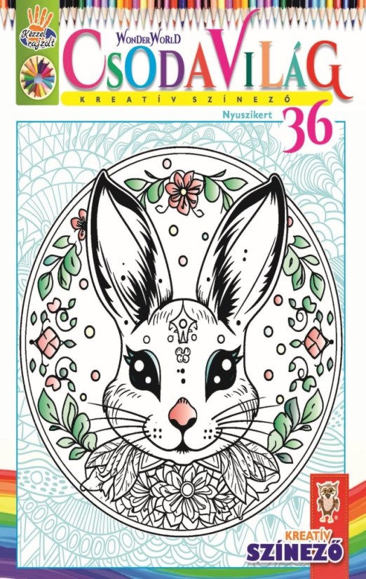 CSODAVILÁG KREATÍV SZÍNEZŐ 36. - NYUSZIKERT