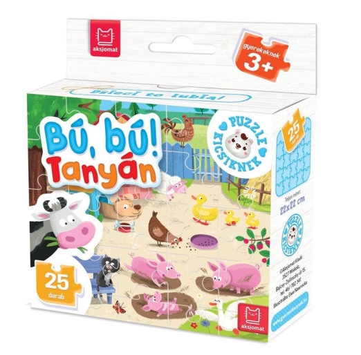 BÚ, BÚ! TANYÁN - PUZZLE KICSIKNEK