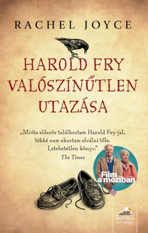 HAROLD FRY VALÓSZÍNŰTLEN UTAZÁSA  FILMES BORÍTÓVAL